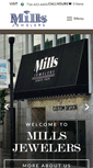 Mobile Screenshot of millsjewelers.com